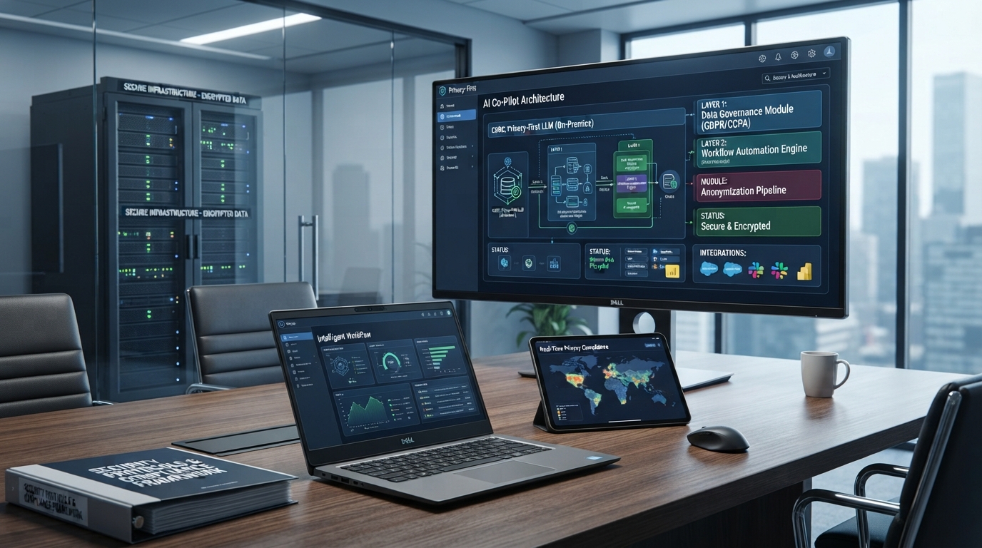 Creating AI Business Co-Pilots: Privacy-First Intelligent Workflows